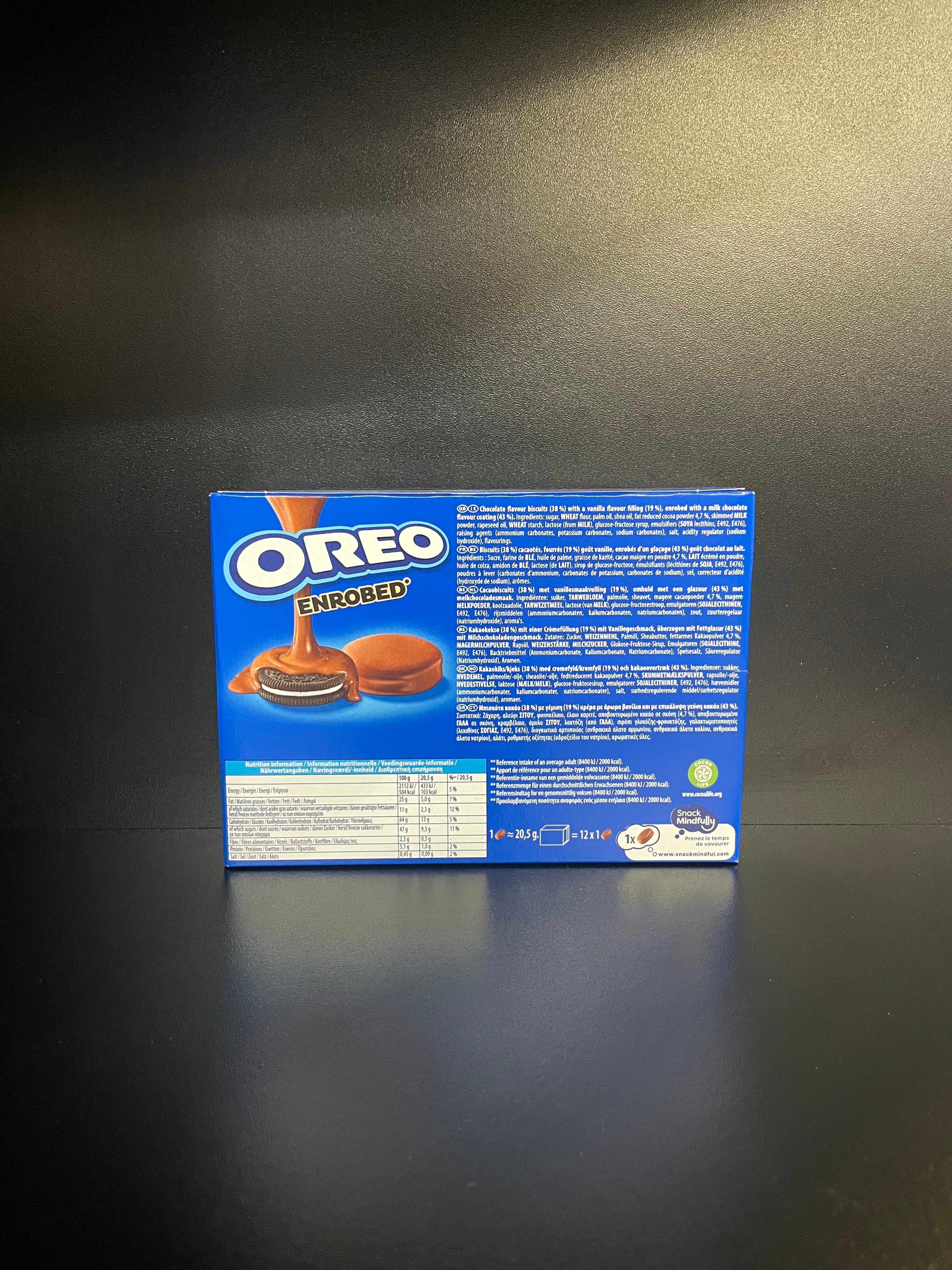 Oreo Cookie Enrobed Milk Chocolate 246g