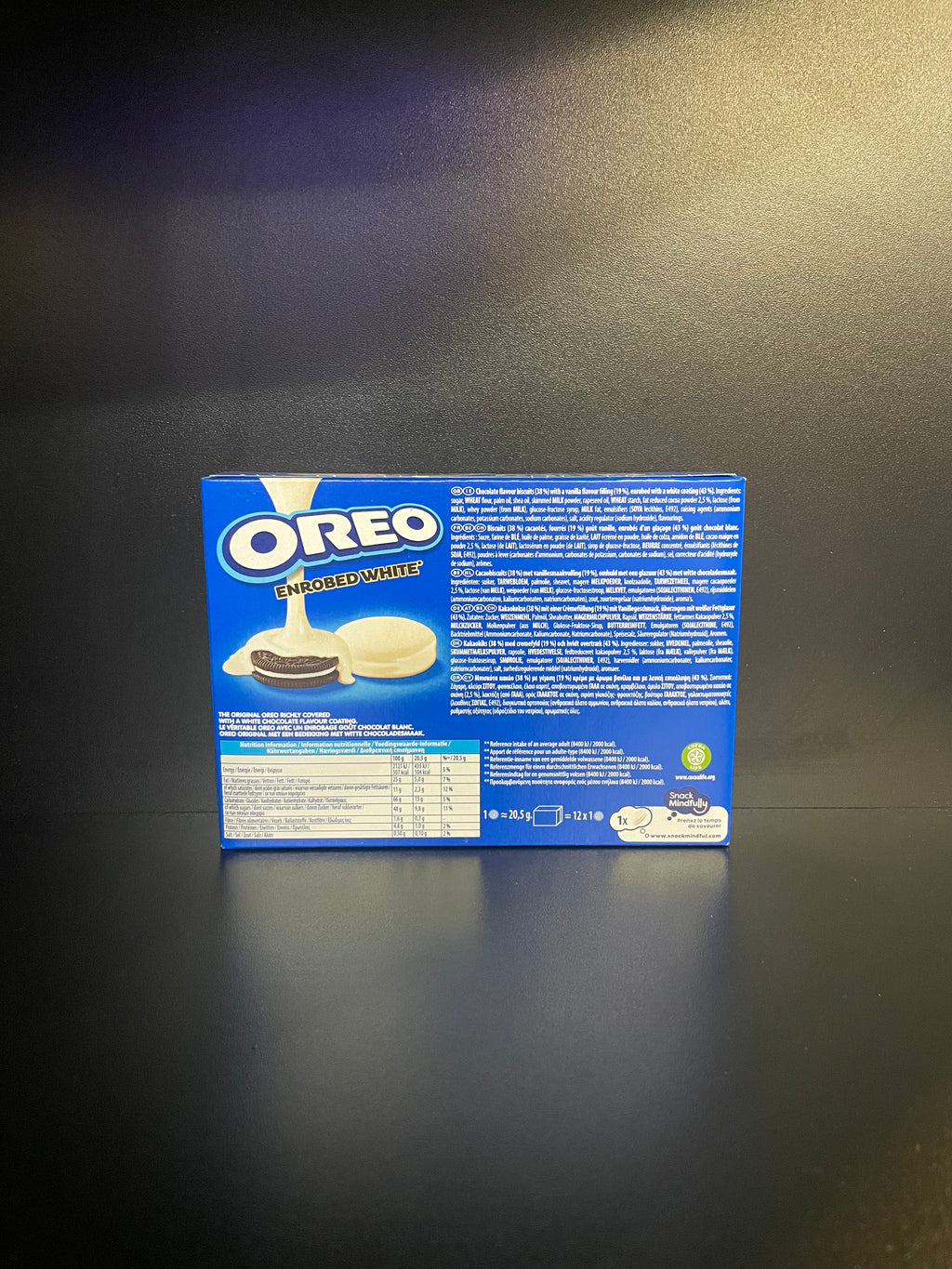 Oreo Cookie Enrobed White Chocolate 246g