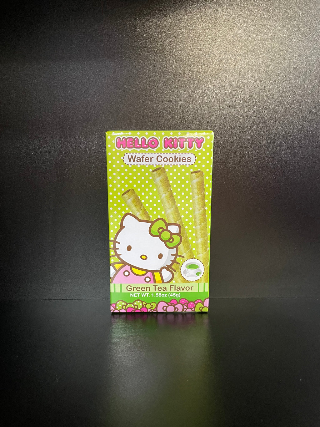 Hello Kitty Green Tea Wafer Cookies 45g