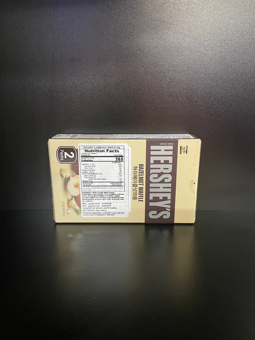 Hershey’s Hazelnut Waffle 55g