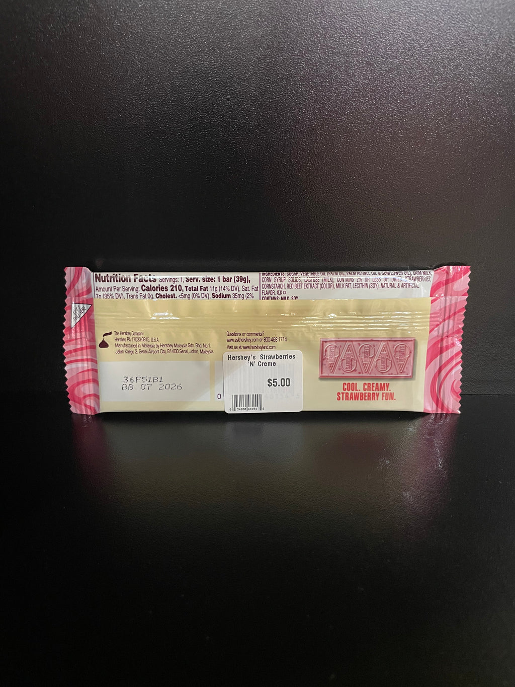 Hershey’s Strawberries ‘N’ Creme 39g