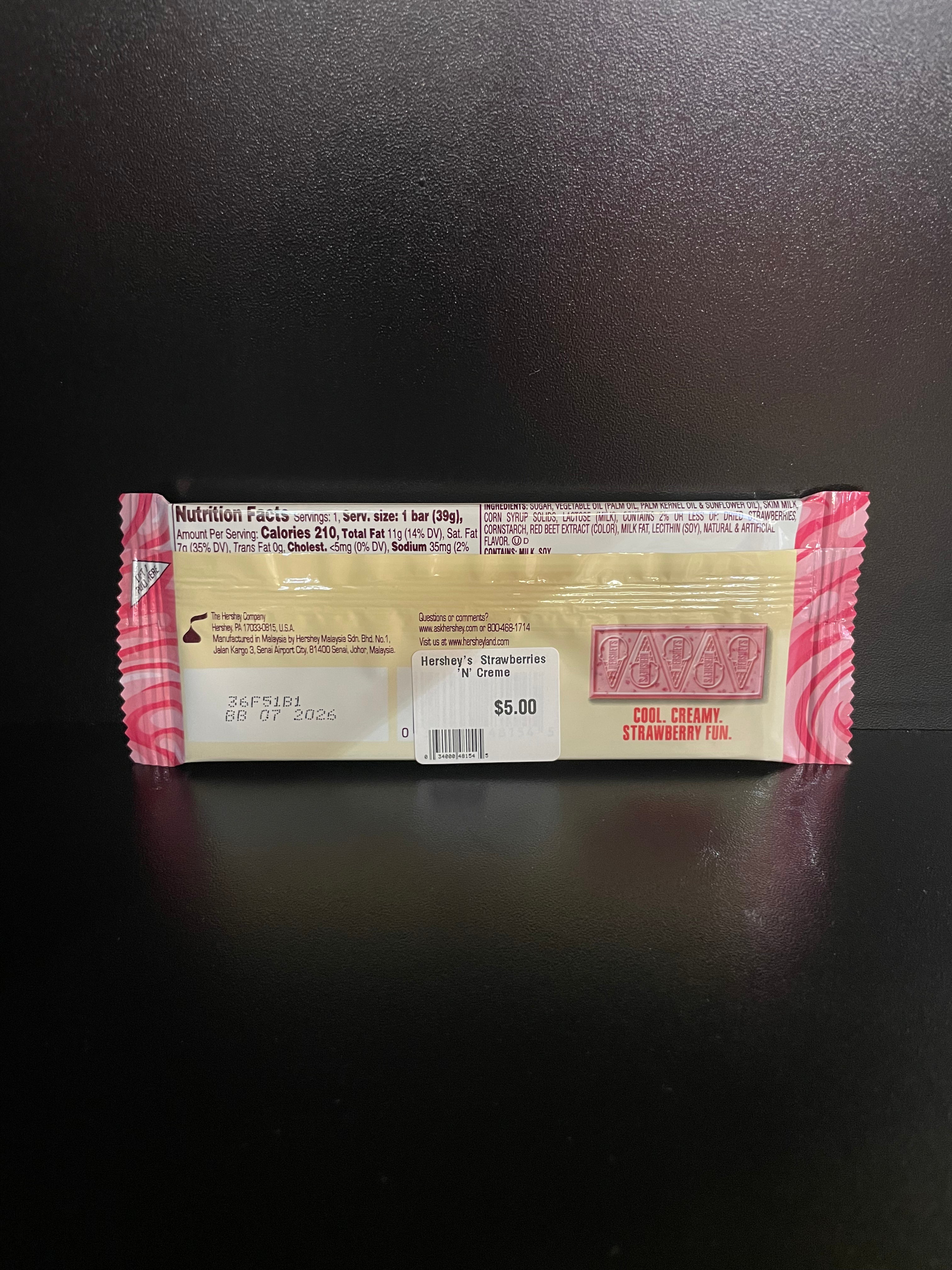 Hershey’s Strawberries ‘N’ Creme 39g