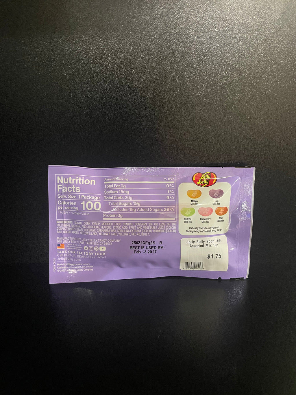 Jelly Belly Boba Milk Tea 28g