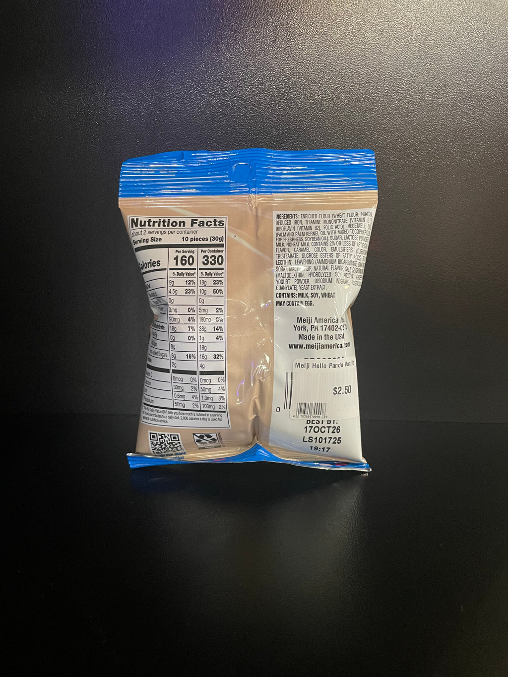 Meiji Hello Panda Vanilla 62g