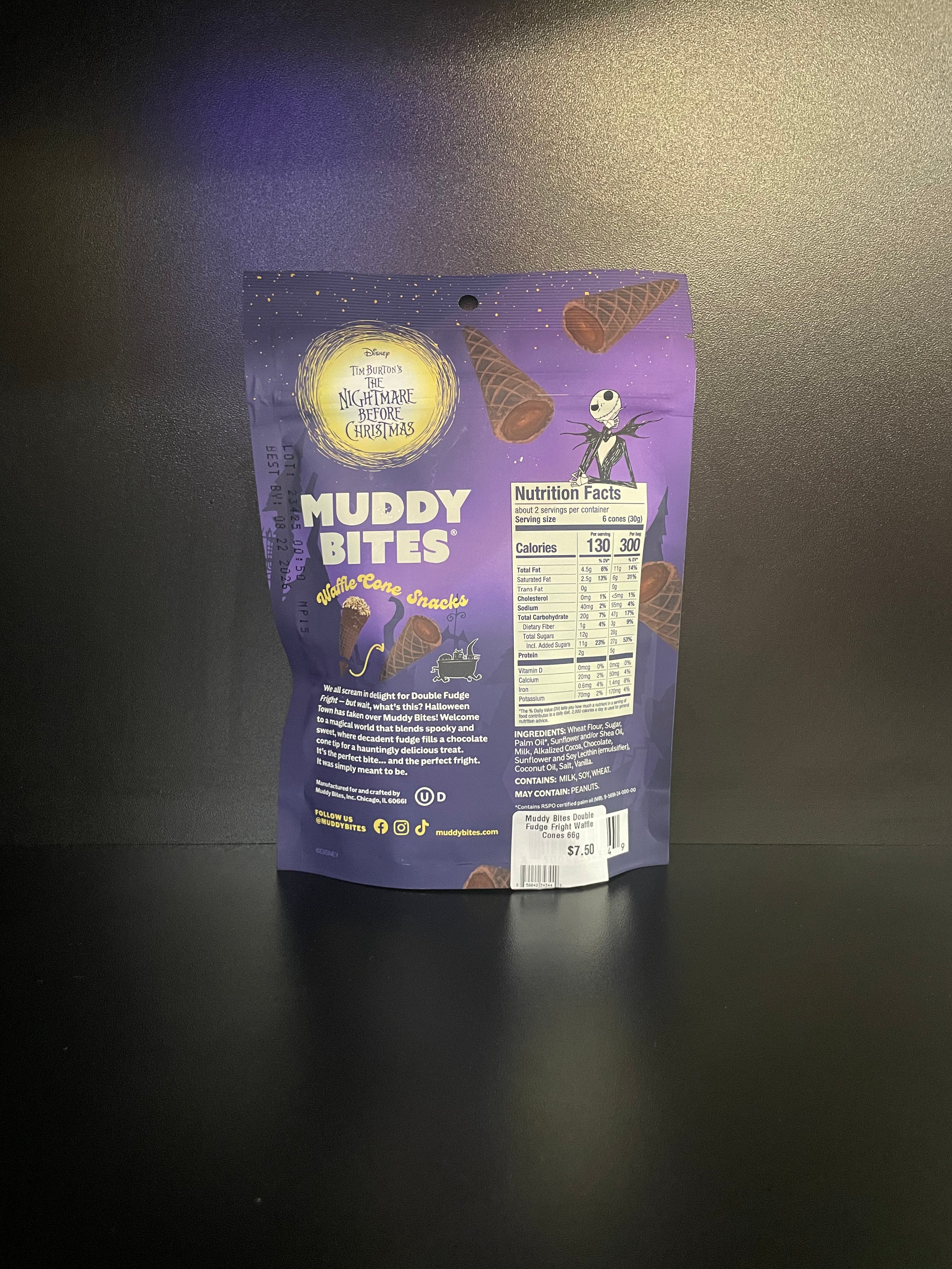 Muddy Bites Double Fudge Fright 66g
