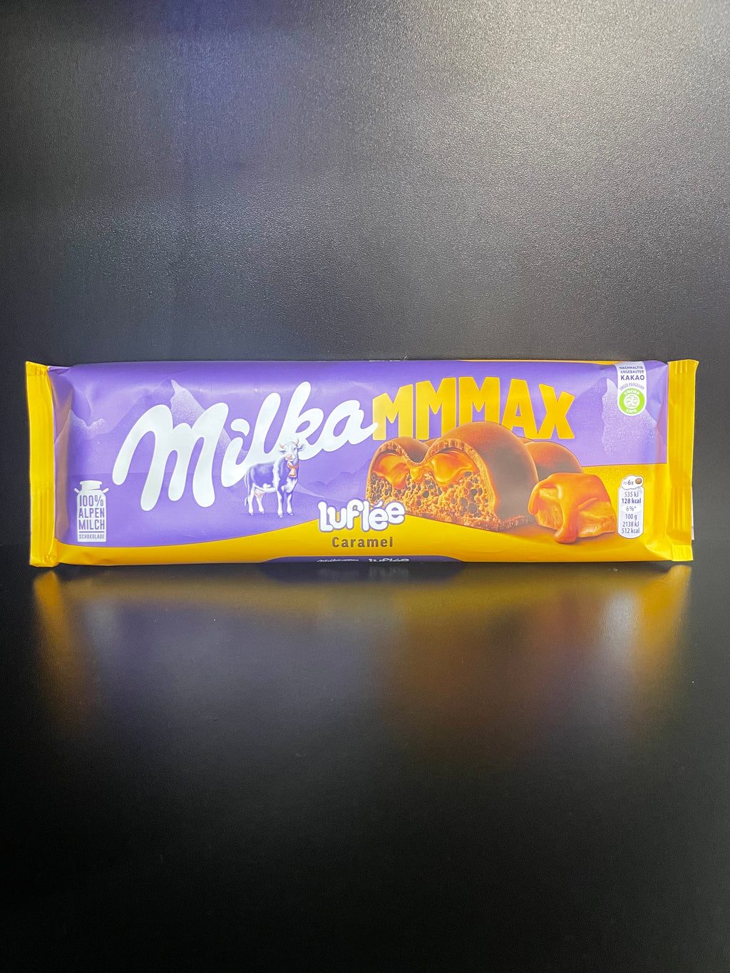 Milka Max Luflée Caramel 250g