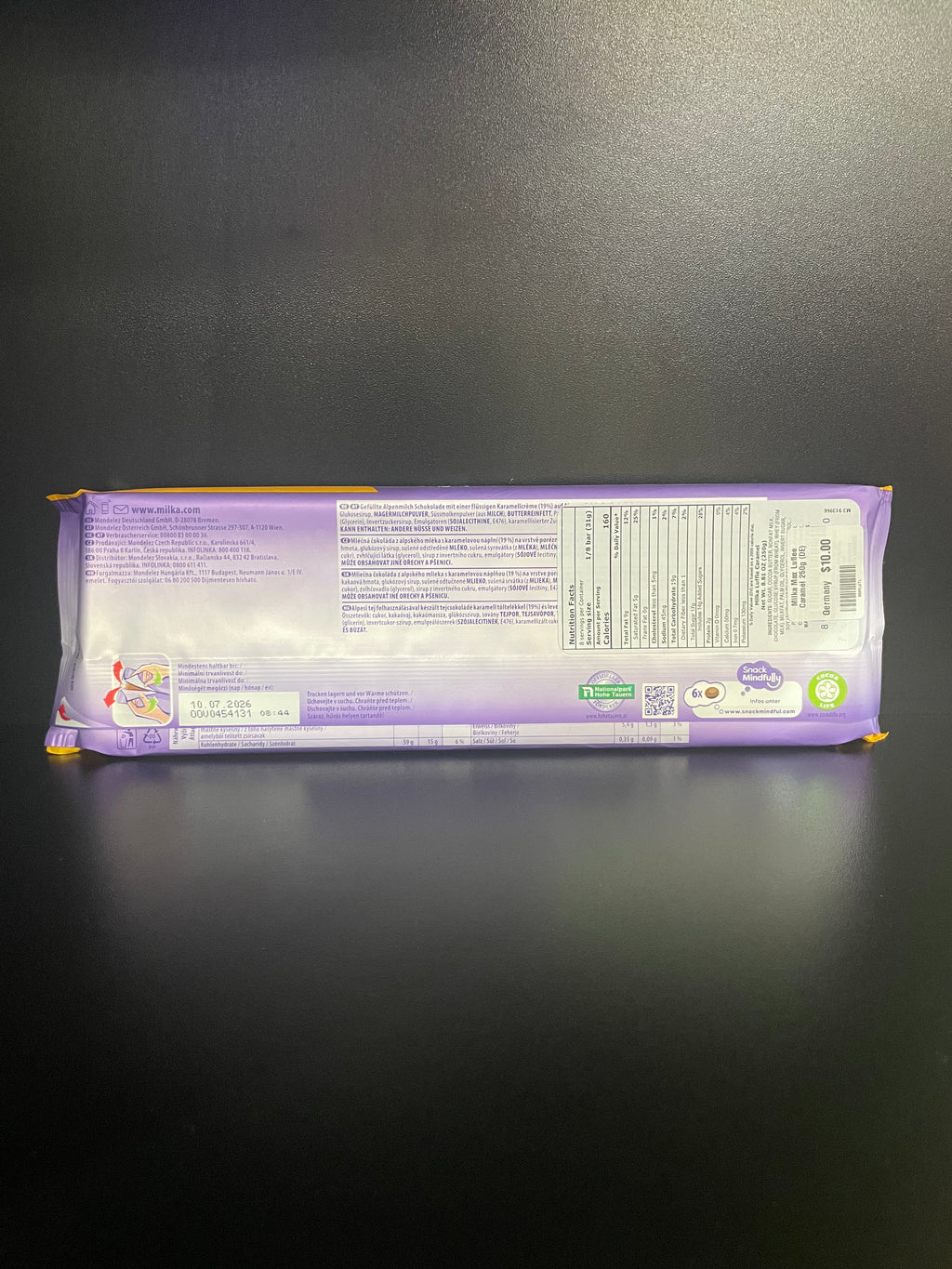 Milka Max Luflée Caramel 250g
