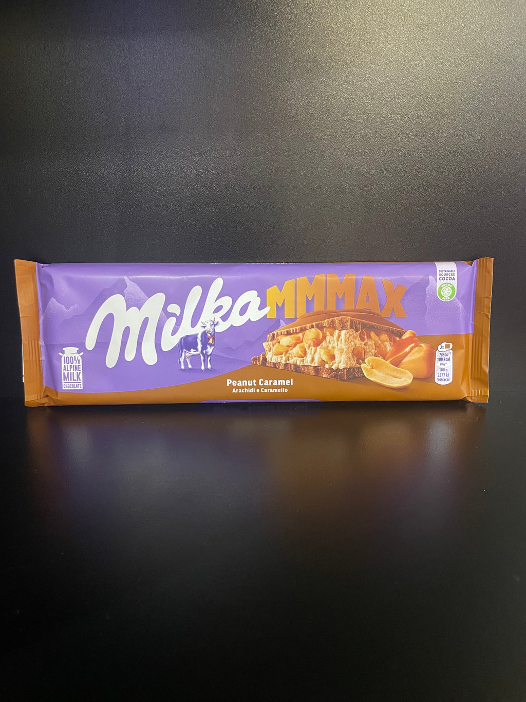 Milka Max Peanut Caramel 276g