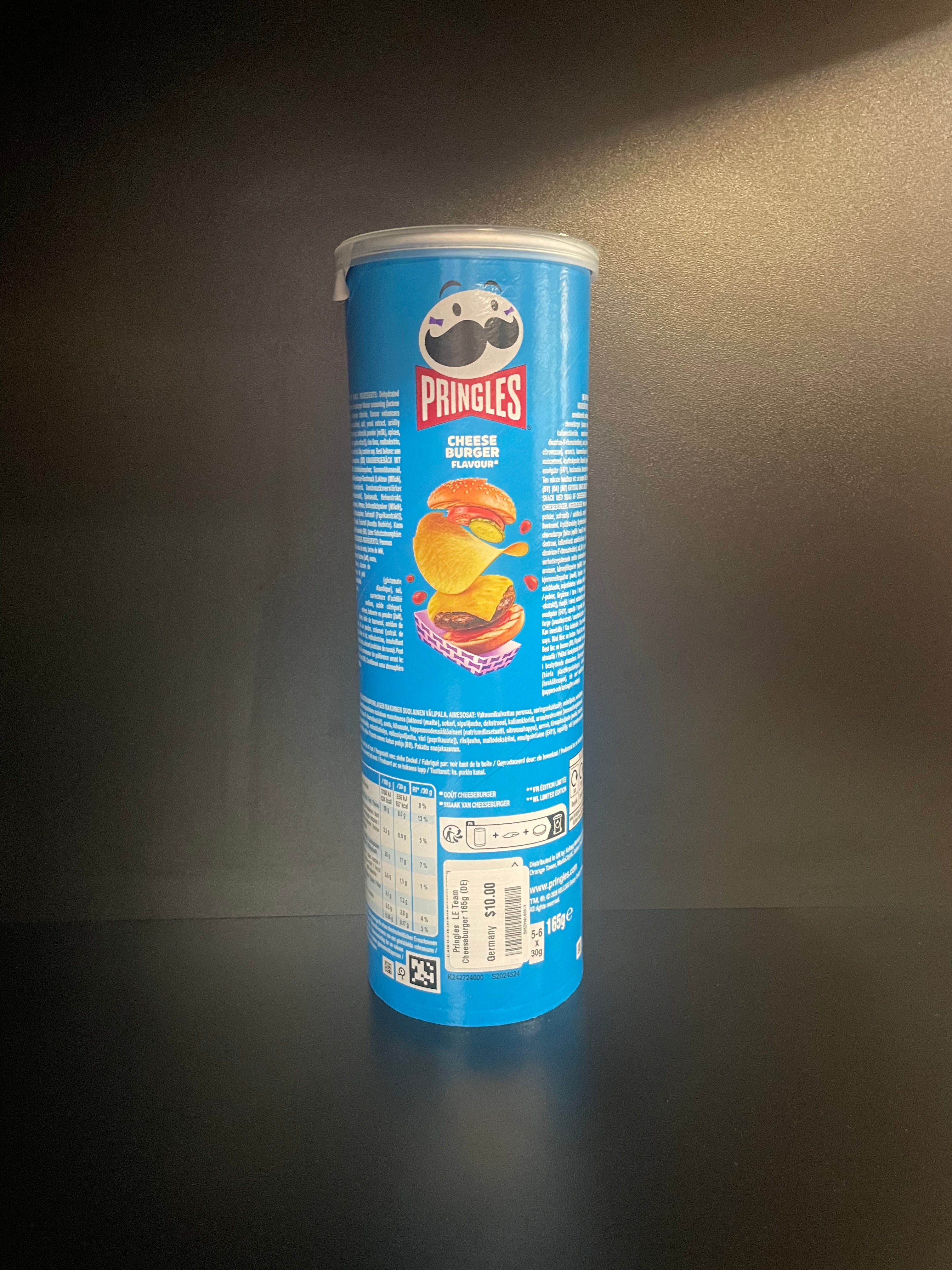 Pringles Cheese Burger 165g