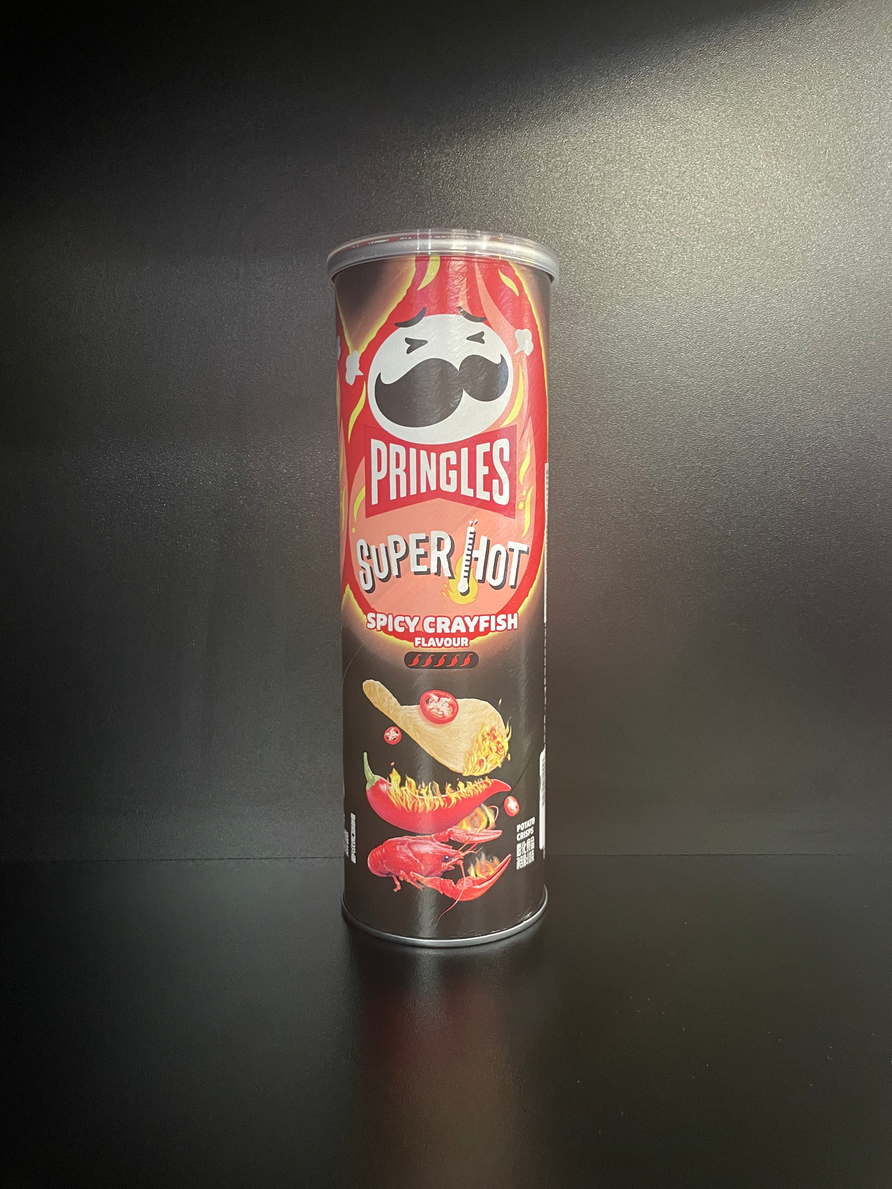 Pringles Super Hot Spicy Crayfish 110g