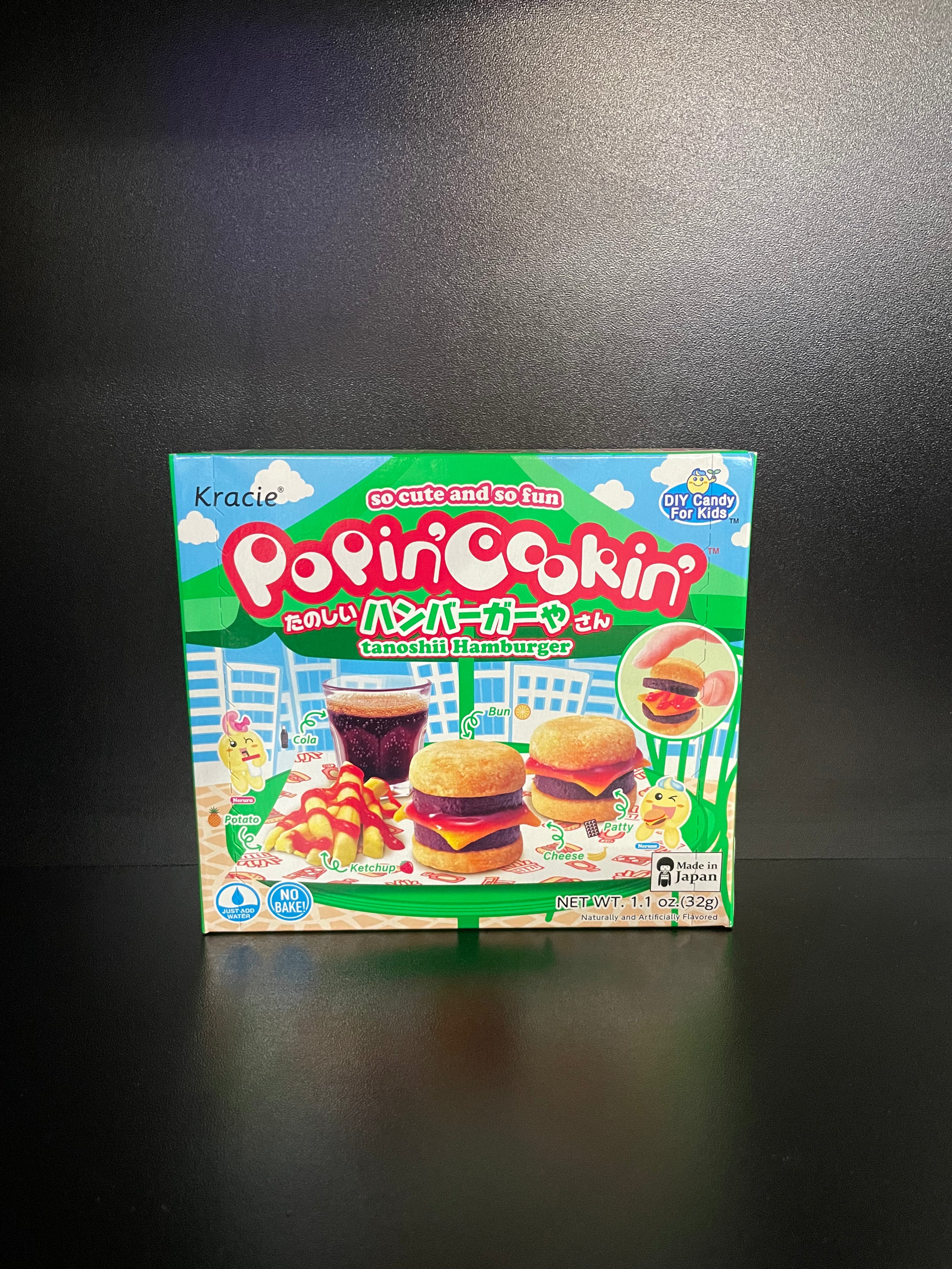 Kracie Popin’ Cookin’ Tanoshii Hamburger 32g