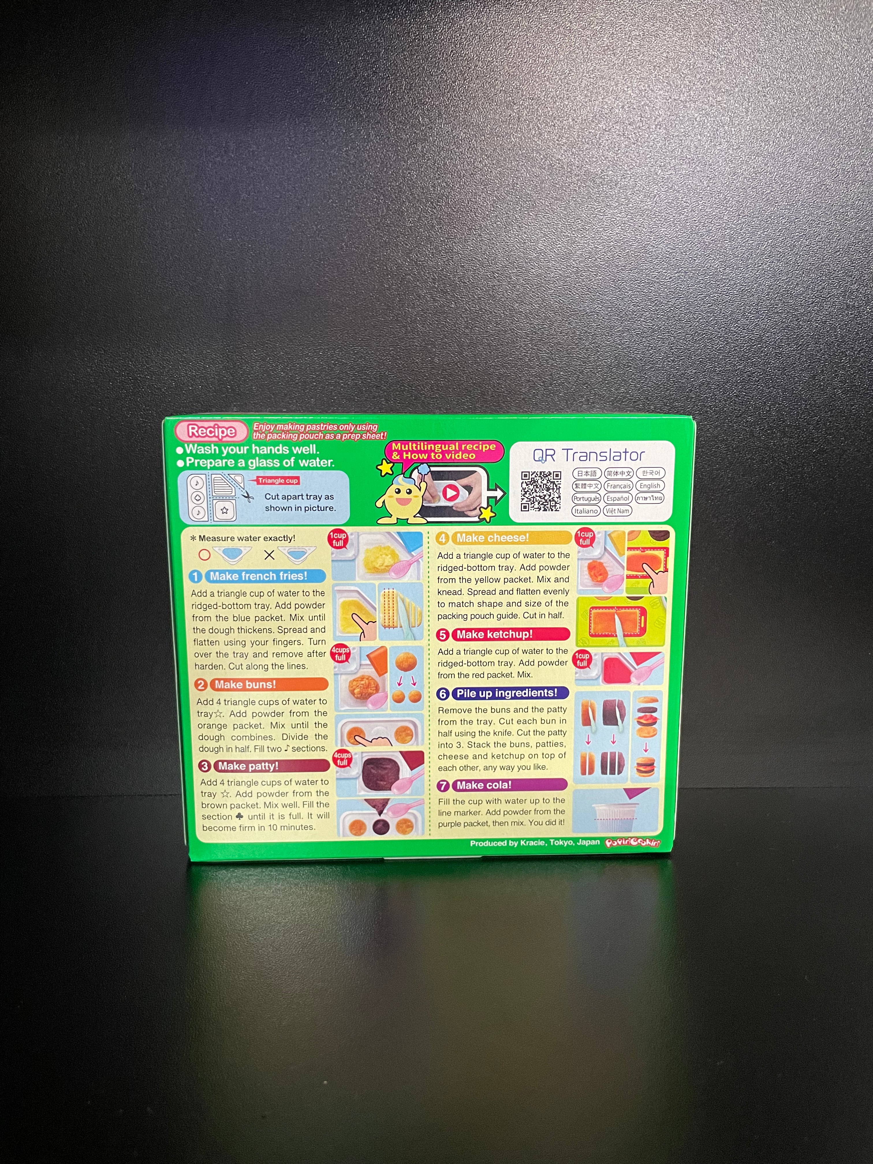 Kracie Popin’ Cookin’ Tanoshii Hamburger 32g