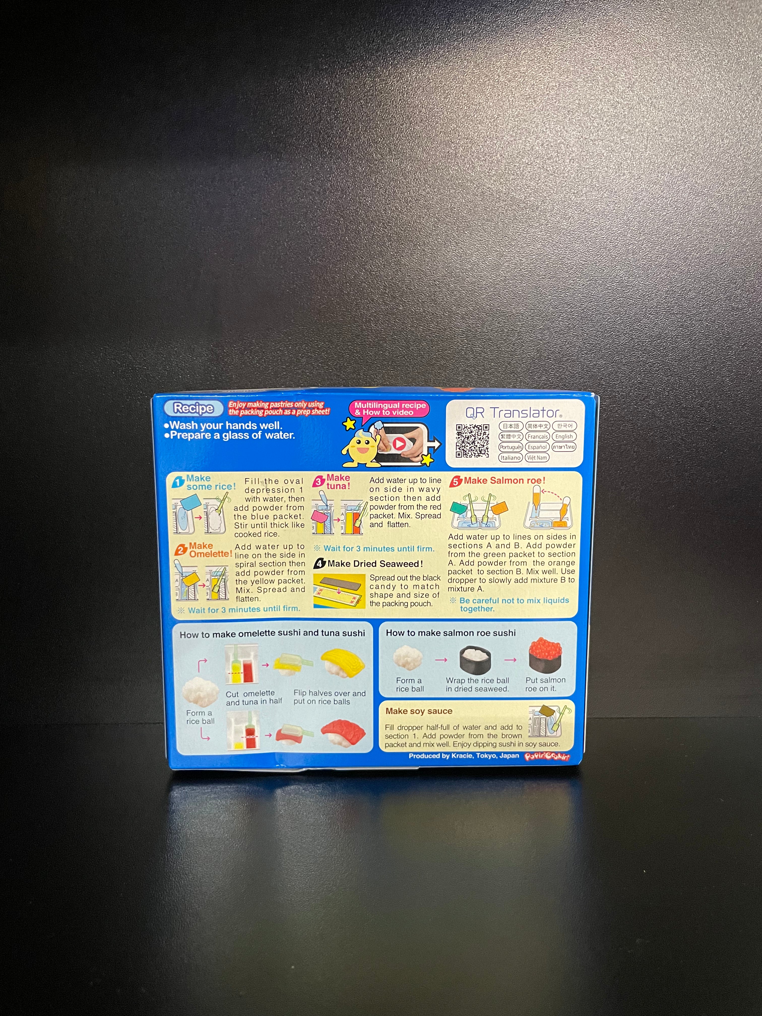 Kracie Popin’ Cookin’ Tanoshii Sushi 28.5g